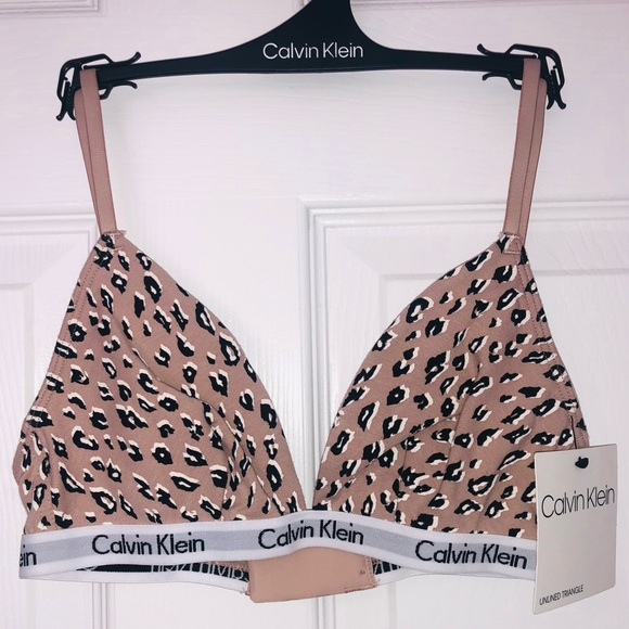 Calvin Klein unlined triangle bralette (S) - Picture 1 of 4